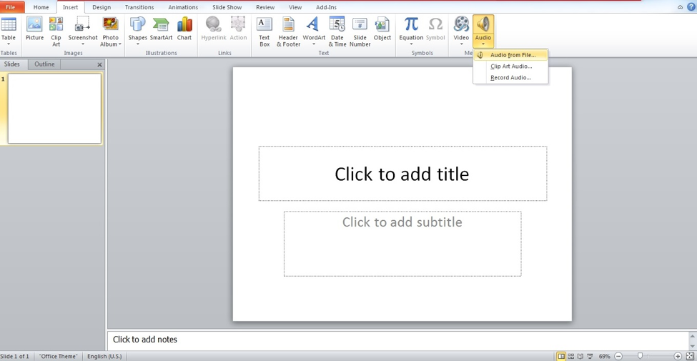 insert guides in powerpoint for mac